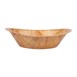 Ovale houten kom klein