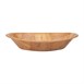 Ovale houten kom groot