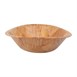 Ovale houten kom groot