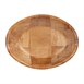 Ovale houten kom groot