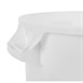 Rubbermaid Brute ronde container wit 37,9L
