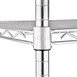 Vogue voorraadrek met 4 schappen 122x45,7cm