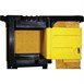 Rubbermaid kist met slot voor schoonmaaktrolley L658
