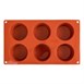 Pavoni Formaflex siliconen bakvorm 6 muffins