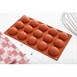 Pavoni Formaflex siliconen bakvorm 15 halve bollen