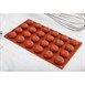 Pavoni Formaflex siliconen bakvorm 24 pomponettes