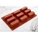 Pavoni Formaflex siliconen bakvorm 9 mini-cakes