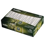 Bolsius gotische dinerkaarsen wit (100 stuks)