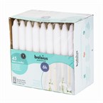 Bolsius dinerkaarsen wit (45 stuks)
