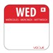 Vogue kleurcode RVS stickerdispenser + stickers