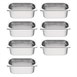 Vogue GN bakken set 7x GN 1/4 (7 stuks)