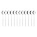 Olympia Kelso ijslepels/lattelepels 20,5cm (12 stuks)