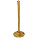 Bolero messing afzetpaal met bolle knop