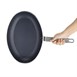 Vogue aluminium antiaanbak teflon platinum plus ovale koekenpan 36cm