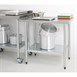 Vogue RVS werktafel zonder achteropstand 60cm diep