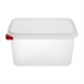 Araven GN 1/4 voedselbak met deksel 4,3L (4 stuks)