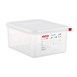 Araven GN 1/2 voedselbak met deksel 10L (4 stuks)