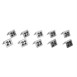 Olympia RVS tafelnummers 21-30 (10 stuks)