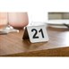 Olympia RVS tafelnummers 21-30 (10 stuks)
