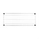 Vogue metalen wandplank rooster 91cm