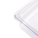 Vogue polycarbonaat 1/1 gastronorm container 100mm transparant