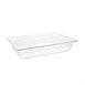 Vogue polycarbonaat bak transparant GN 1/2 65mm