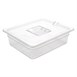 Vogue polycarbonaat 1/2 gastronorm container 100mm transparant