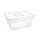 Vogue polycarbonaat 1/2 gastronorm container 150mm helder