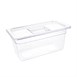 Vogue polycarbonaat 1/3 gastronorm container 150mm doorzichtig