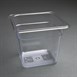 Vogue polycarbonaat 1/6 gastronorm container 150mm transparant