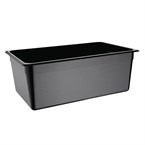 Vogue polycarbonaat 1/1 gastronorm container 200mm zwart