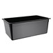 Vogue polycarbonaat 1/1 gastronorm container 200mm zwart