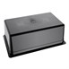 Vogue polycarbonaat 1/1 gastronorm container 200mm zwart