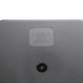 Vogue polycarbonaat bak zwart GN 1/2 100mm