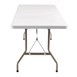 Bolero rechthoekige klaptafel wit 152cm
