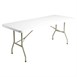 Bolero rechthoekige klaptafel grijs 183cm