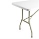 Bolero rechthoekige klaptafel grijs 183cm