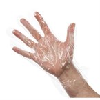 Disposable handschoenen transparant (100 stuks)