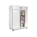 Polar U-serie professionele 2-deurs koeling RVS 1300L