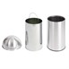 Bolero RVS afvalemmer 40L