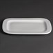 Olympia Whiteware ronde rechthoekige borden 230 mm (pak van 12)