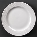 Olympia Linear borden met brede rand 31cm (6 stuks)