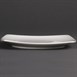 Olympia Whiteware vierkante borden met afgeronde hoeken 18,5cm (12 stuks)
