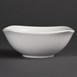 Olympia Whiteware afgeronde vierkante schalen 18cm (12 stuks)