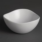Olympia Whiteware golvende kommen 10,5cm (12 stuks)