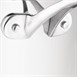 Vogue roestvrij staal & aluminium drielaagse geflarede sauteerpan 20cm