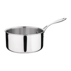 Vogue roestvrij staal & aluminium tri-wand steelpan 20 cm