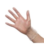 Hygiplas vinyl handschoenen transparant gepoederd