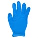 Nitril handschoenen blauw poedervrij