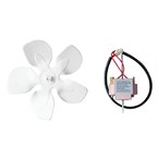 Polar ventilatormotor en ventilatorblad